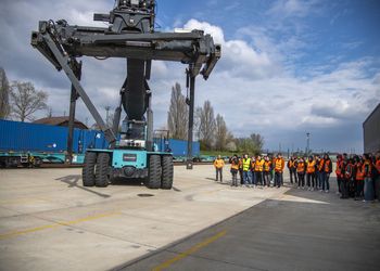 Anlässlich des Tags der Logistik haben wir unsere Türen für Besucher geöffnet