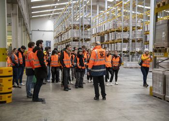 Anlässlich des Tags der Logistik haben wir unsere Türen für Besucher geöffnet